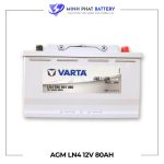 Ắc quy VARTA AGM LN4 12V-80Ah
