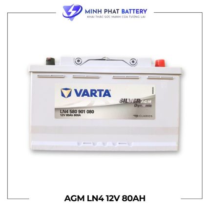 Ắc quy VARTA AGM LN4 12V-80Ah