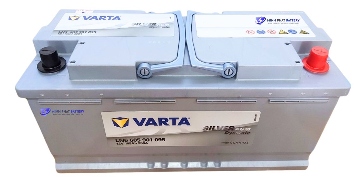 Ắc quy VARTA AGM LN6 12V-105Ah