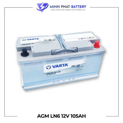 Ắc quy VARTA AGM LN6 12V-105Ah