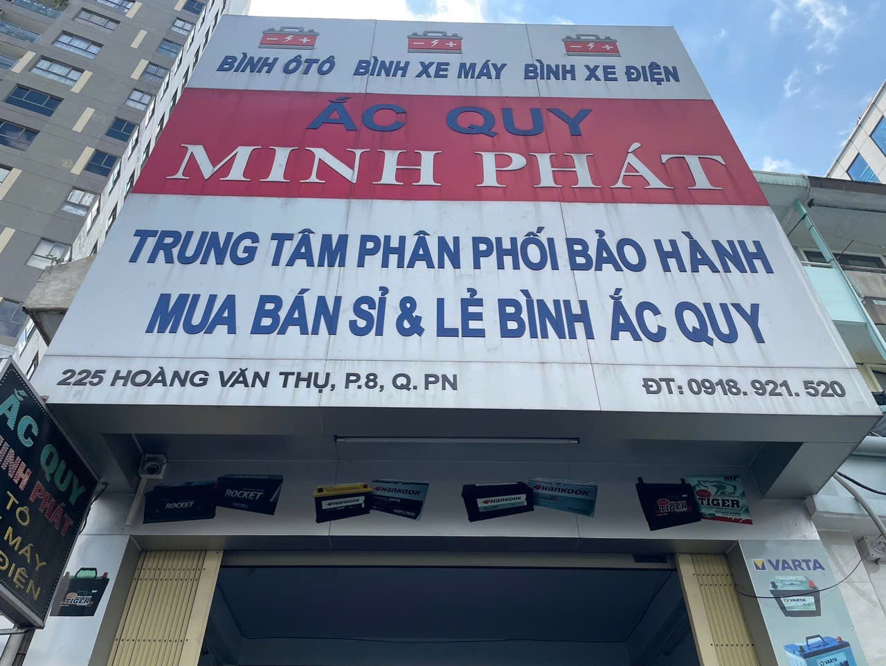 Cửa hàng Ắc quy Minh Phát | Ắc quy Ô tô, bình xe máy, xe điện chính hãng, bảo hành và giao hàng tận nơi.
