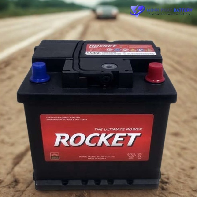 Ắc quy ROCKET SMF 55066 12V-50Ah 