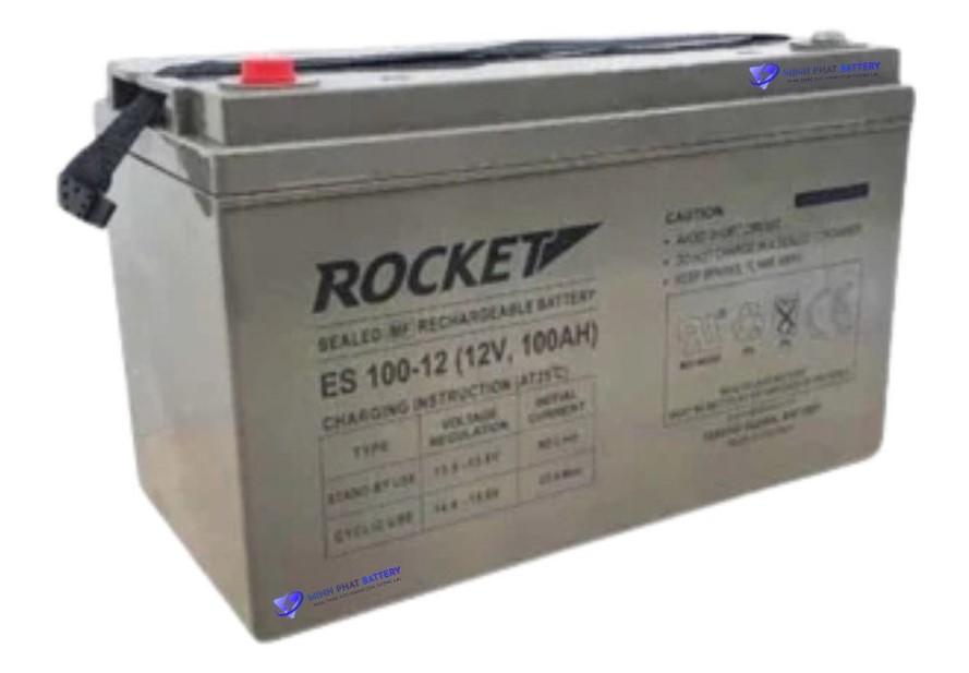 Ắc quy UPS ROCKET ES100-12 12V-100Ah | Ắc quy Ô tô Minh Phát
