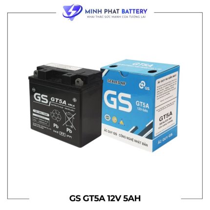 Ắc quy GS GT5A 12V-5Ah | Ắc quy Ô tô Minh Phát