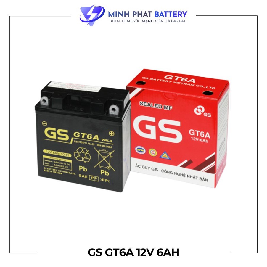 ac-quy-gs-gt6a-12v-6ah-acquyotominhphat Ắc quy GS GT6A 12V-6Ah | Ắc quy Ô tô Minh Phát