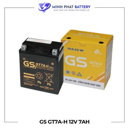 Ắc quy GS GT7A-H 12V-7Ah | Ắc quy Ô tô Minh Phát