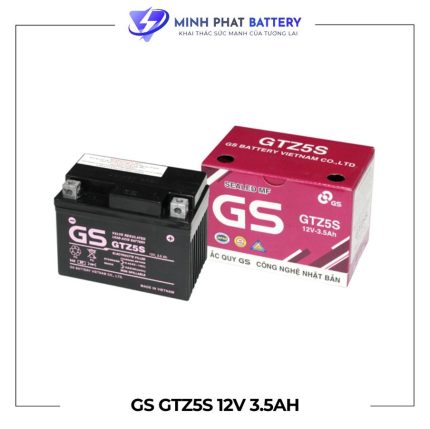 Ăc quy GS GTZ5S 12V-3.5Ah | Ắc quy Ô tô Minh Phát