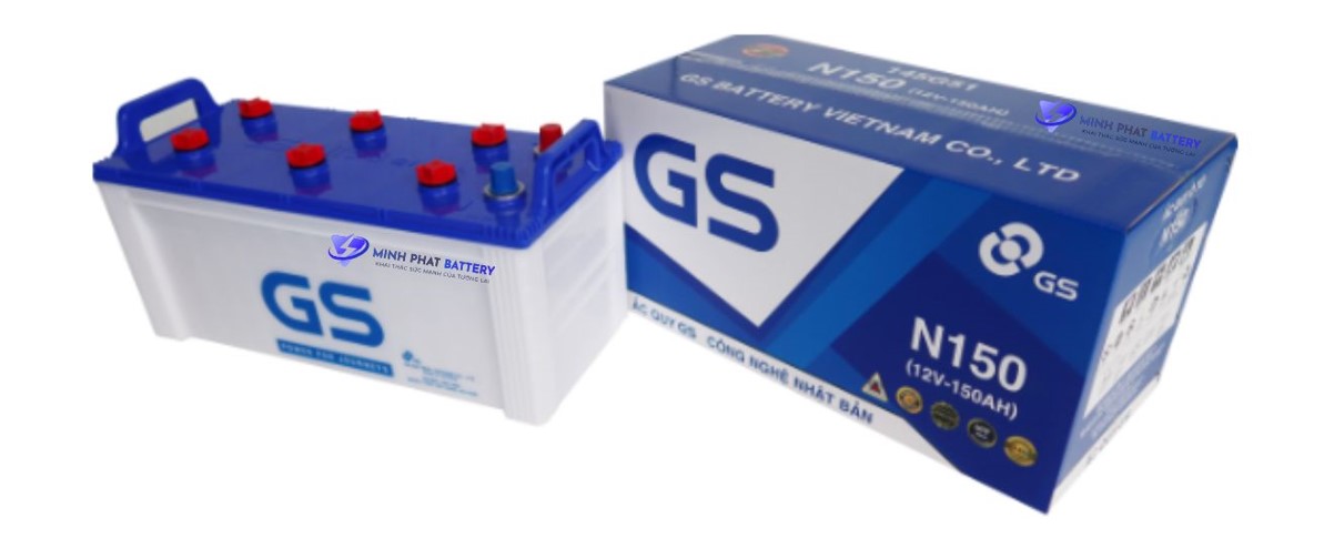 Ắc quy GS N150 12V-150Ah