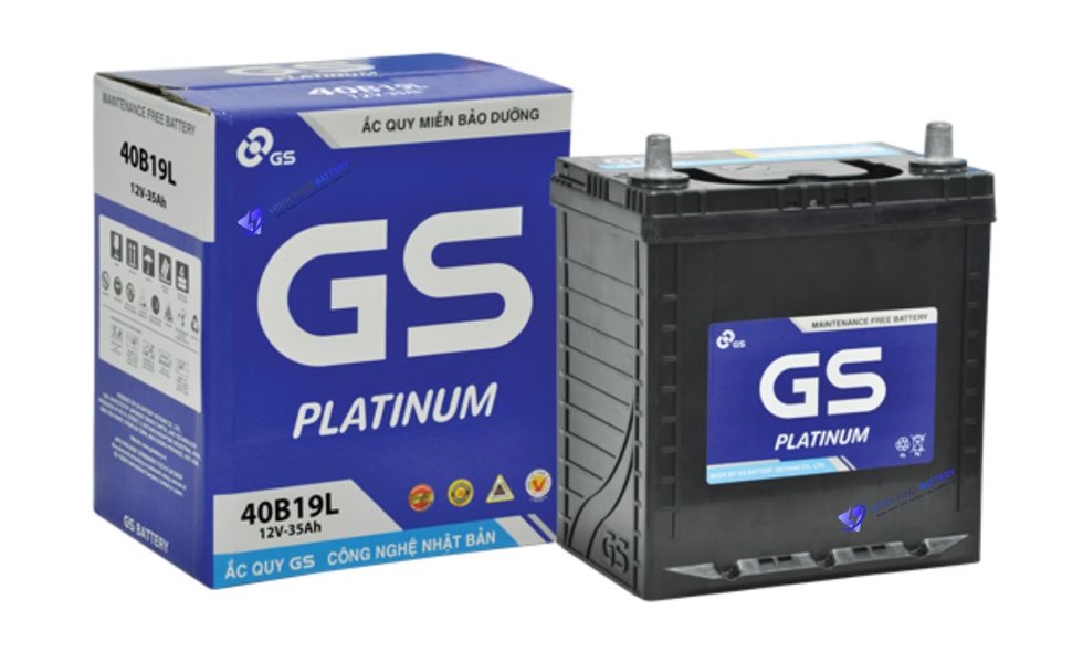 Ắc quy MF GS 40B19L 12V-35Ah | Ắc quy Ô tô Minh Phát