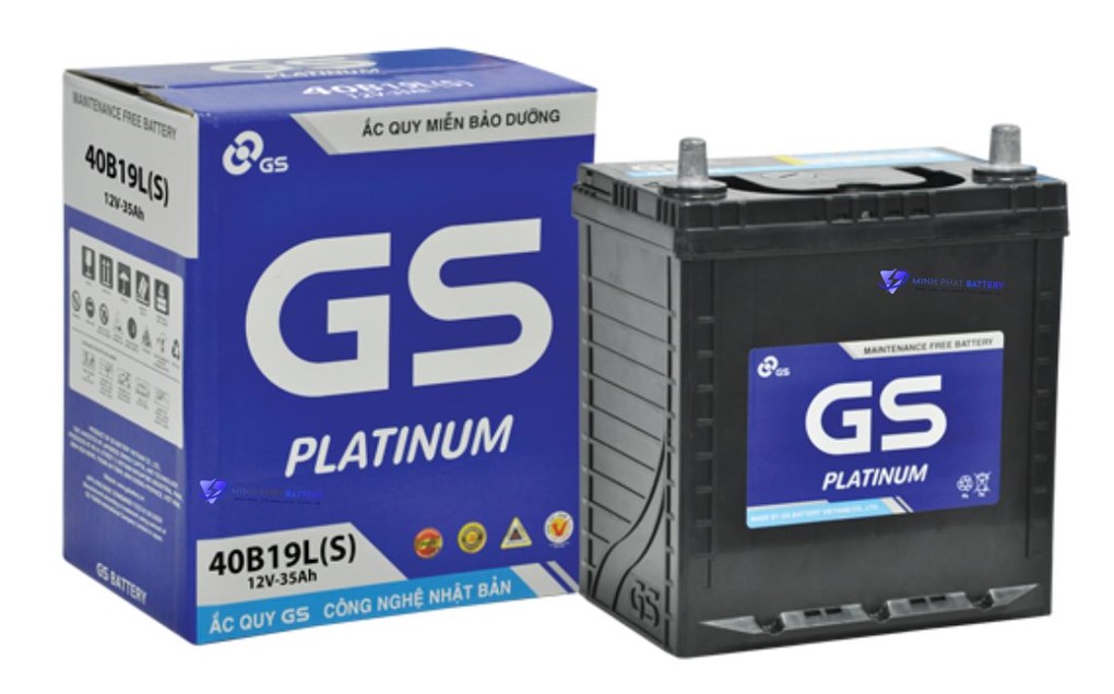 Ắc quy MF GS 40B19LS 12V-35Ah | Ắc quy Ô tô Minh Phát