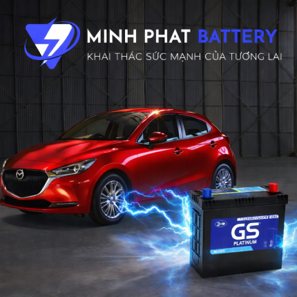 Ắc quy xe mazda 2