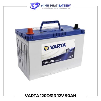 Ắc quy VARTA 120D31R 12V-90Ah | Ắc quy Ô tô Minh Phát