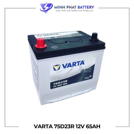 Ắc quy VARTA 75D23R 12V-65Ah | Ắc quy Ô tô Minh Phát