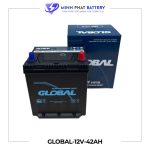 Ắc quy Global 44B19L-12V-42AH | Ắc quy Ô tô Minh Phát