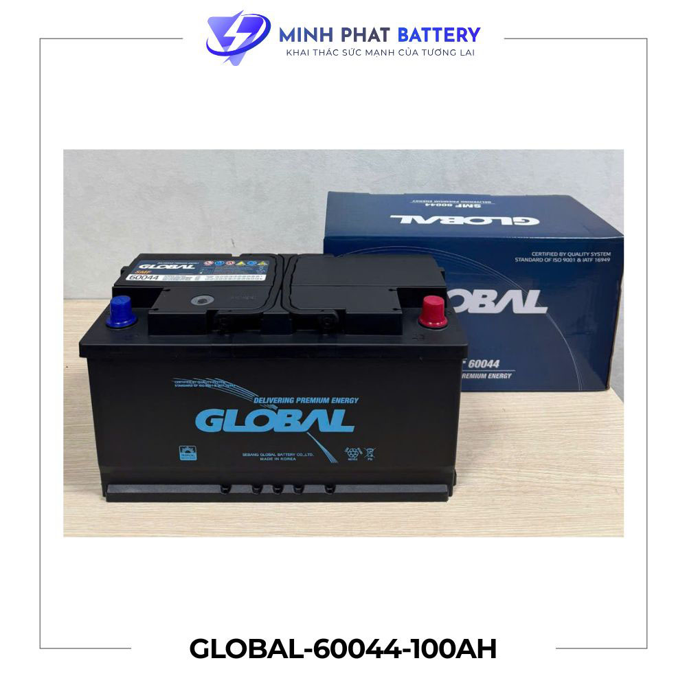 Ắc quy Global 60044-12V-100AH | Ắc quy Ô tô Minh Phát